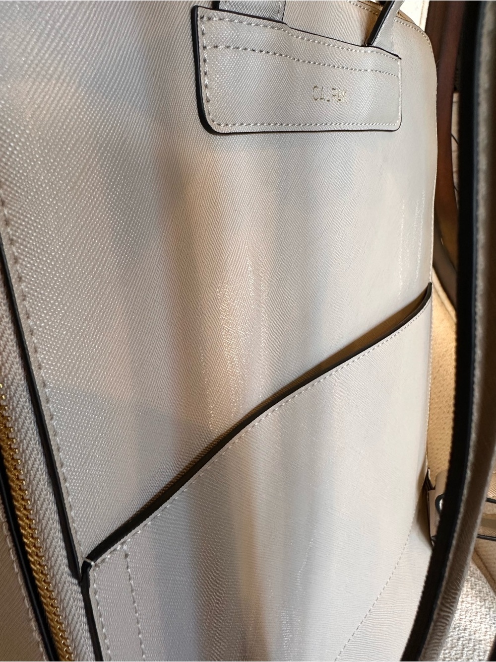 ⭐️LAST CHANCE⭐️ CALPAK 15” Kaya Laptop Backpack in Stone ✈️ - Picture 9 of 16